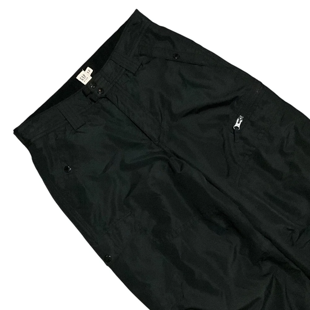 GAP Kids Black Snow Pants Waterproof Insulated Winter Ski Outdoor Unisex Size 12